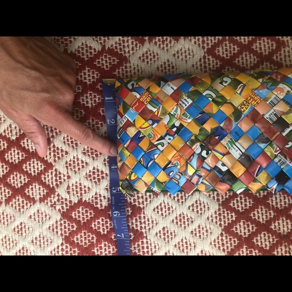 Upcycled African Cosmetics Pouch - Picture 6 of 6